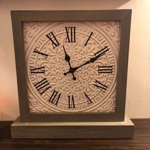 Standing clock, & wall clock